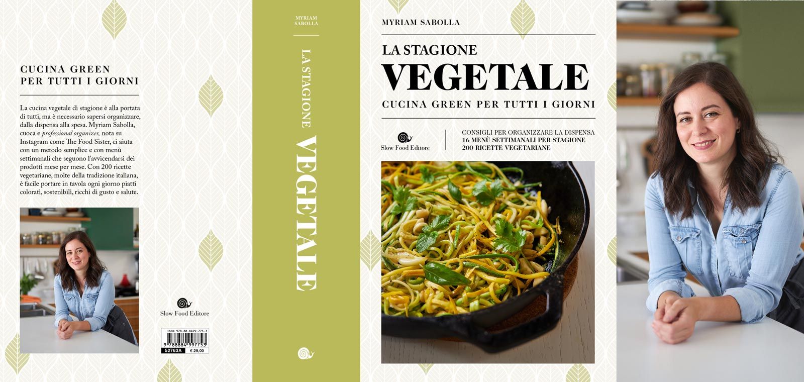 Presentazione del libro “La Stagione Vegetale – Cucina green per tutti i giorni”, di Myriam Sabolla”